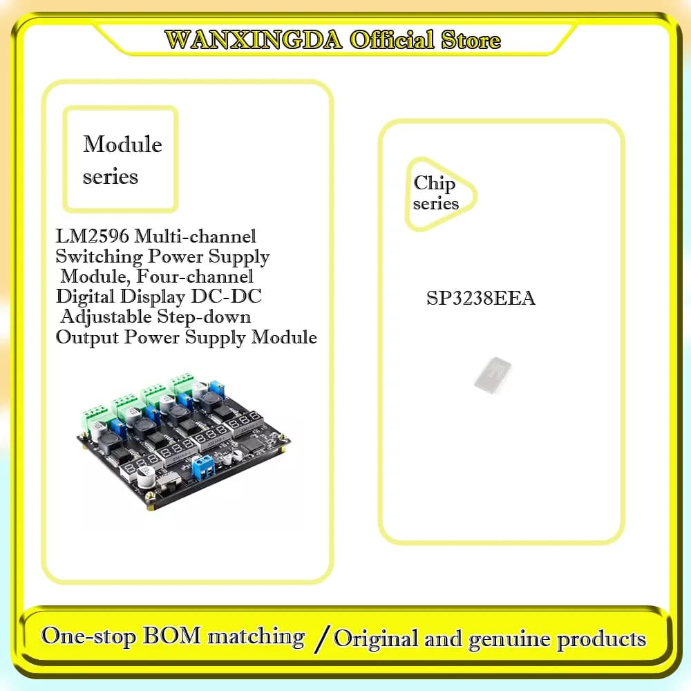 SP3238 SP3238EEA SP3238ECA S28 + 3.0V  + 5.5V   LM2596 Multi-channel Switching Power Supply Module Power module  Phone case