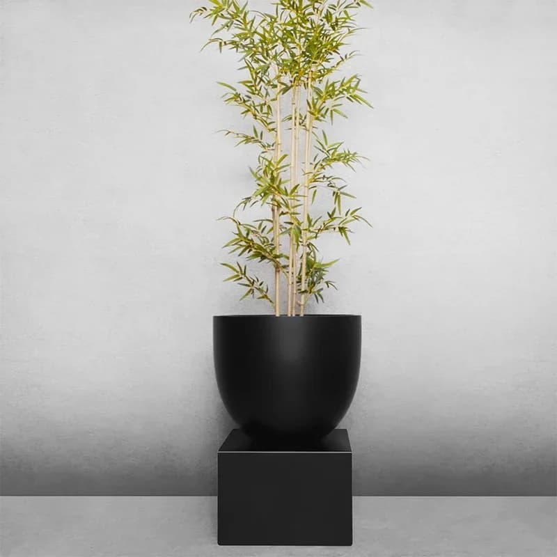 CX Modern Chinese Floor-to-ceiling FRP Large Vase Sales Office Model Room Flower Pot