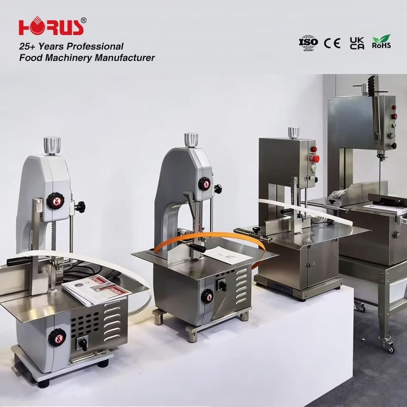 Commercial Bone Saw Machine 1100W-1800W Pure Copper Motor Meat Saw Cutting Machine For Butcher Shop Meat Processing Plant