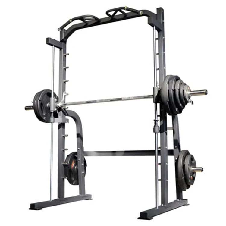 Wholesale Gym Equipment Body Building Multifunctional Power Cage Squat Rack Smith Machine