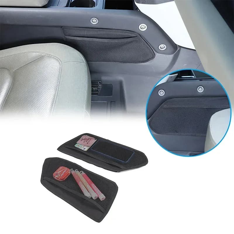 For Land Rover Defender 90 110 2020+ Oxford cloth car center console both sides storage mobile phone hanging bag car accessories