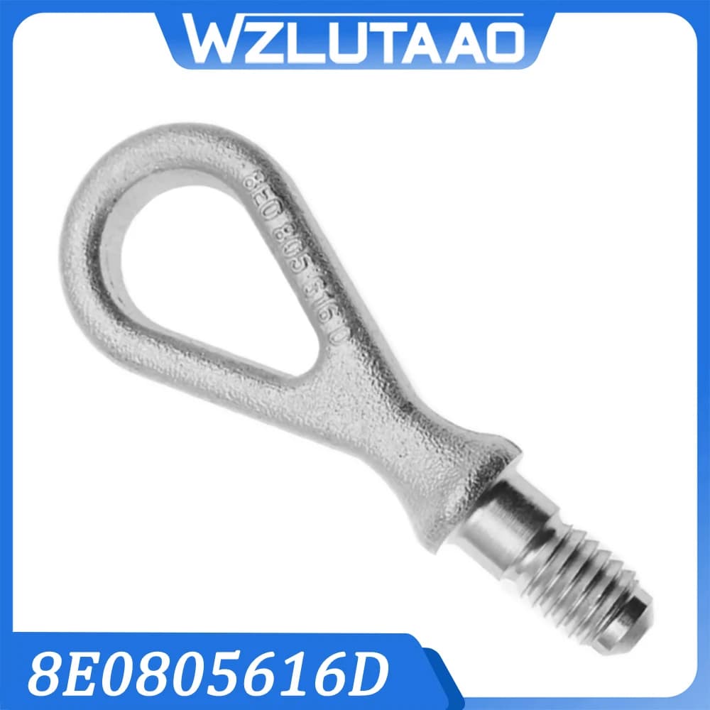 8E0805616D Emergency Tow Hook Towing Hinge Eye For Audi A6 C6 2005-11 A4 B6 B7 2003-2006 8E0805616B car accessories
