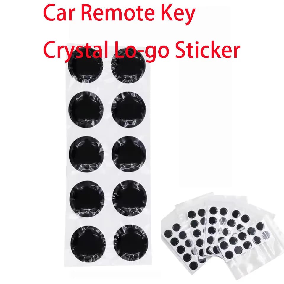 Car Remote Key Crystal Logo for BMW for Ford Sticker 14MM E-poxy for KEY-DIY KD XHO-RSE VV-DI Remote Control