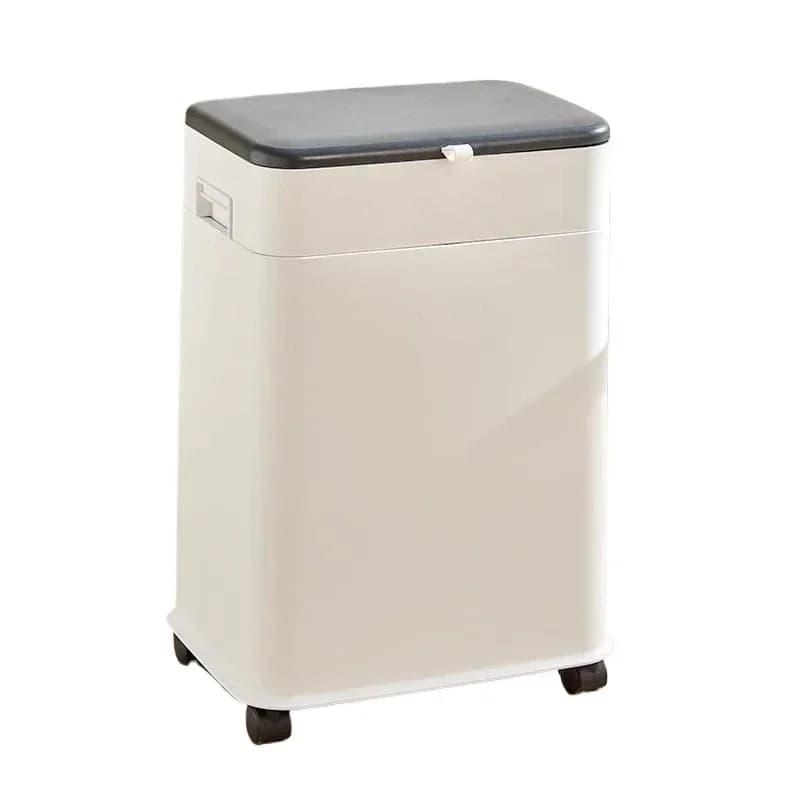 new living room high model for kitchen trash can, large capacity lifting and retractable removable bucket with lid
