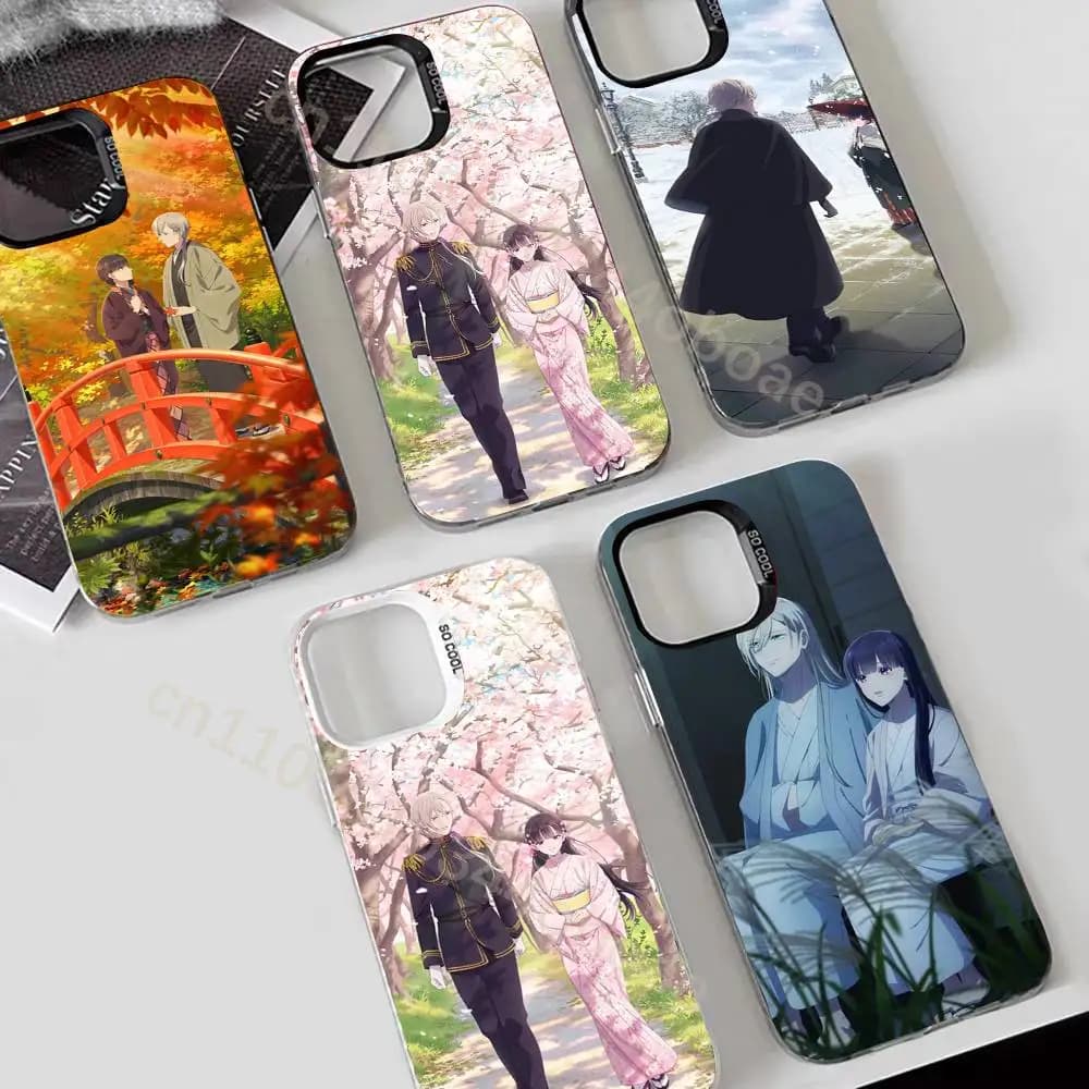Anime My H-Happy M-Marriage Phone Case For iPhone 17,16,15,14,13,12,11,Pro,Max,Plus Soft Black Cover