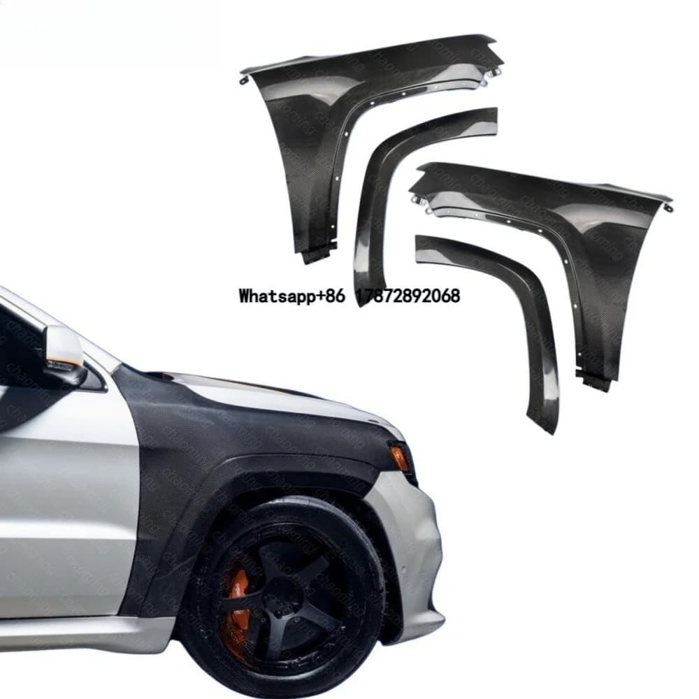High Quality Carbon Fiber Fenders Upgrade R Style for Grand Cherokee 2014-2023 Direct Factory Sale