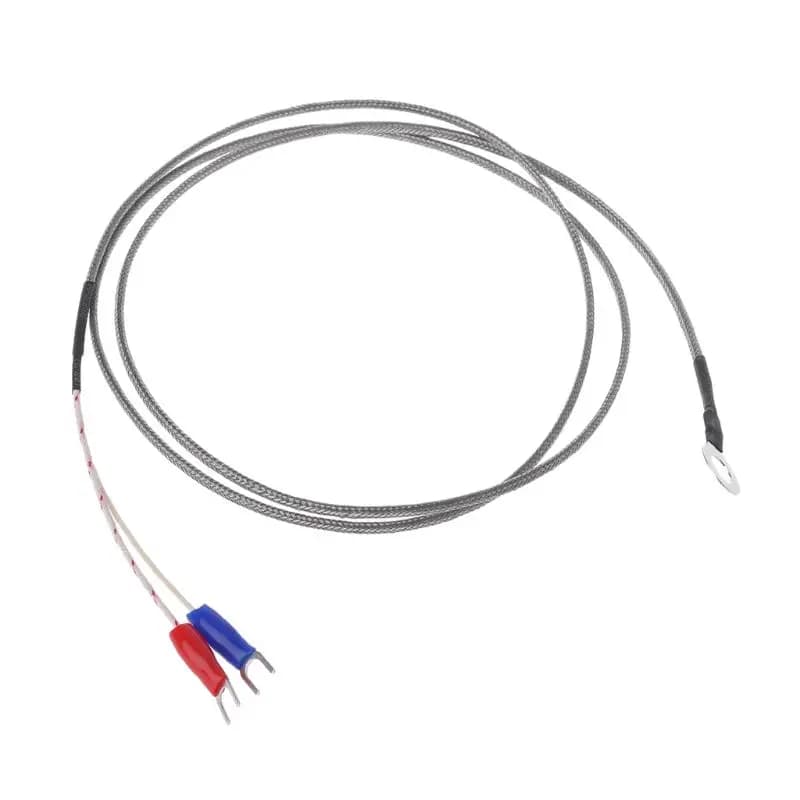 6mm Holes Washers K Type Thermocouples Temperatures Probes 1M Cables for Industrials Temperatures Controllers Waterproofs