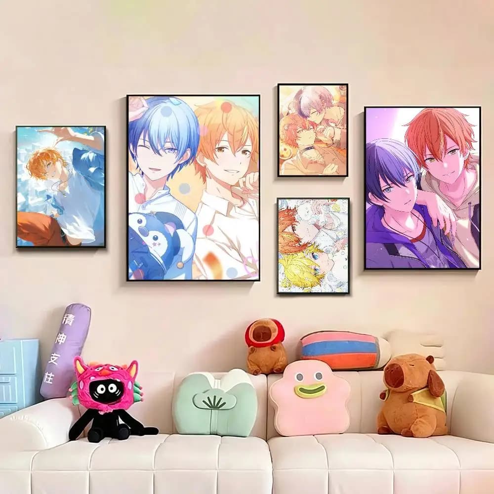 A-Akitoya Akito T-Toya Poster Waterproof Wall Art Sticker For Bar Living Room Vintage Decor