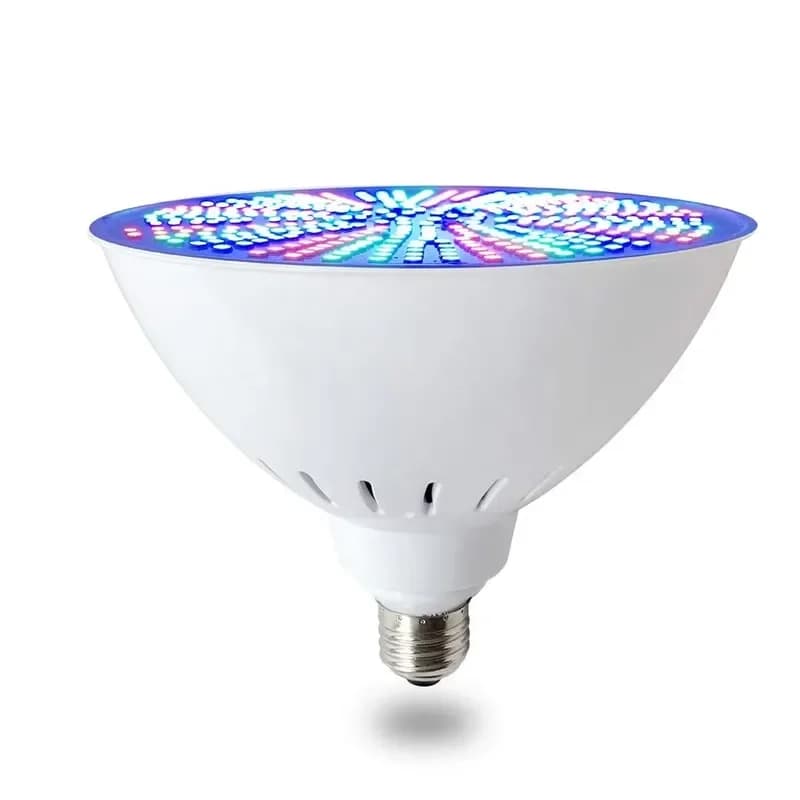 RGB LED Pool Light Bulb 36W Color Changing Underwater Lamp E27 Base 12V 120V Replacement for Swimming Pond Fountain Spa 36W