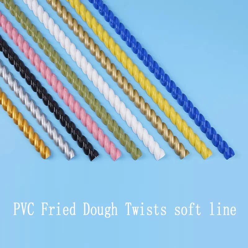 Fried Dough Twists Soft Line Self-Adhesive Mirror Frame Decorative Strip Furniture Blister Cabinet Door Plate Arc Molding Line
