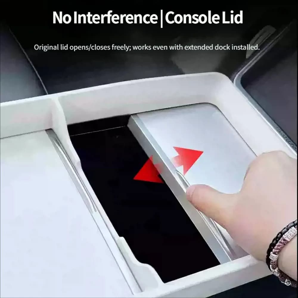 For Tesla model 3/Y/YL Center Armrest Storage Box Tray Console Organizer Box Accessories