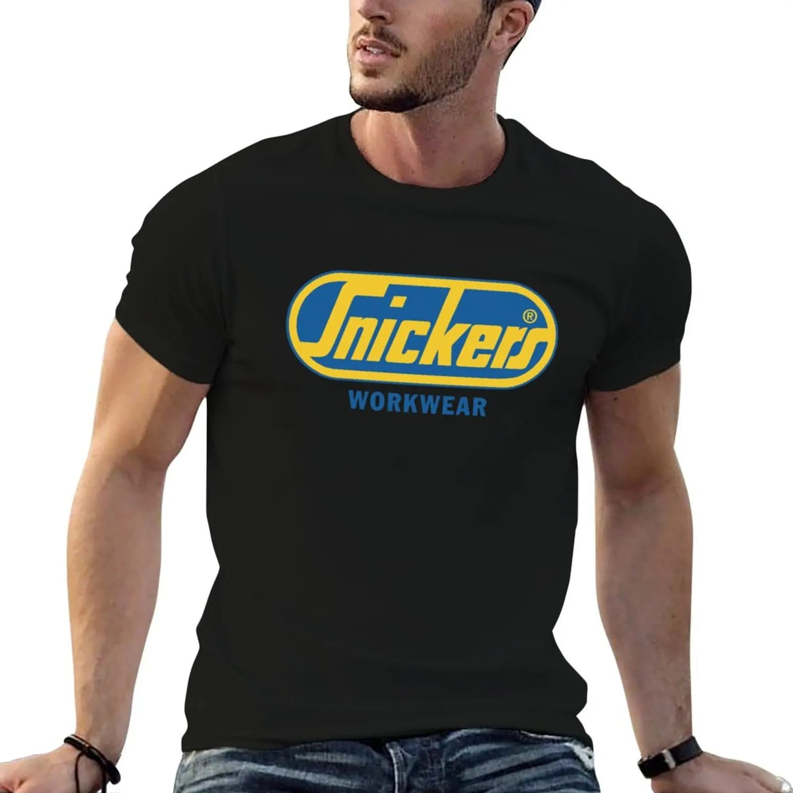 Snickers Workwear T-Shirt man t shirt designer cotton tshirt 100% T-Shirt