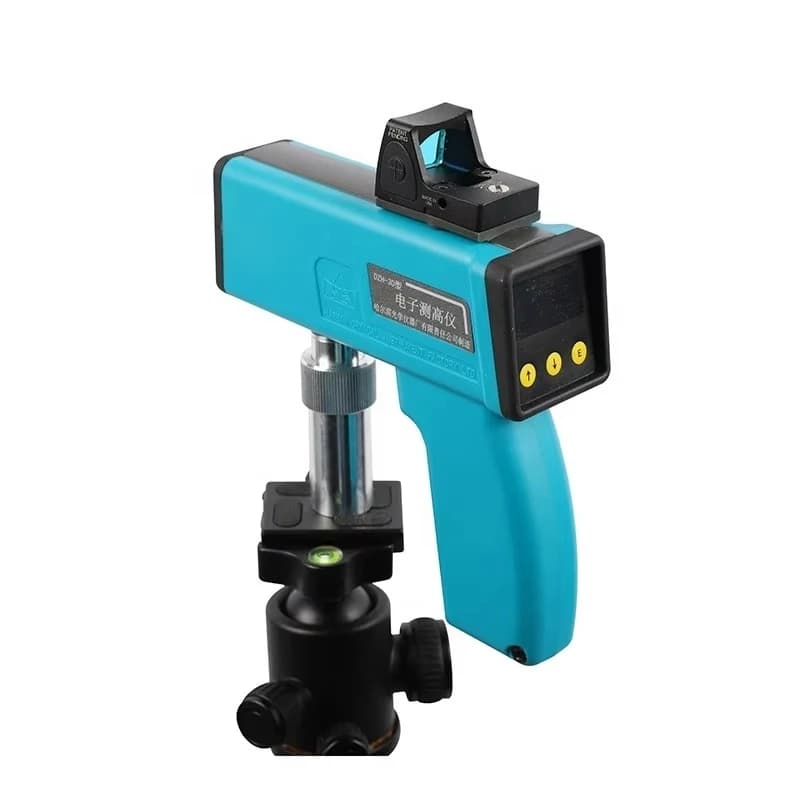 ’Laser electronic digital altimeter and crane