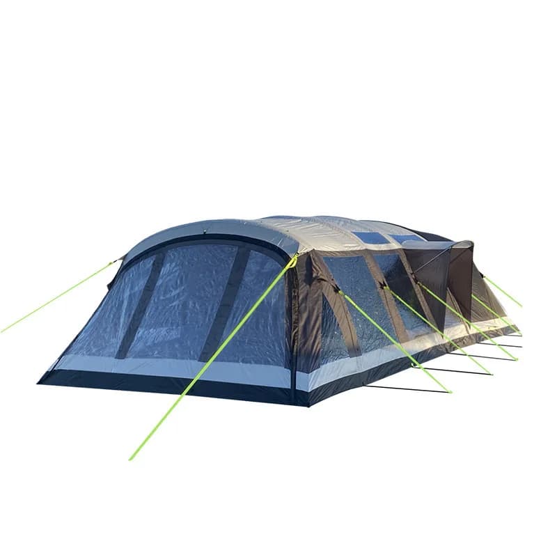 Outdoor camping inflatable tent, one room and two living rooms, large space, ventilated and breathable