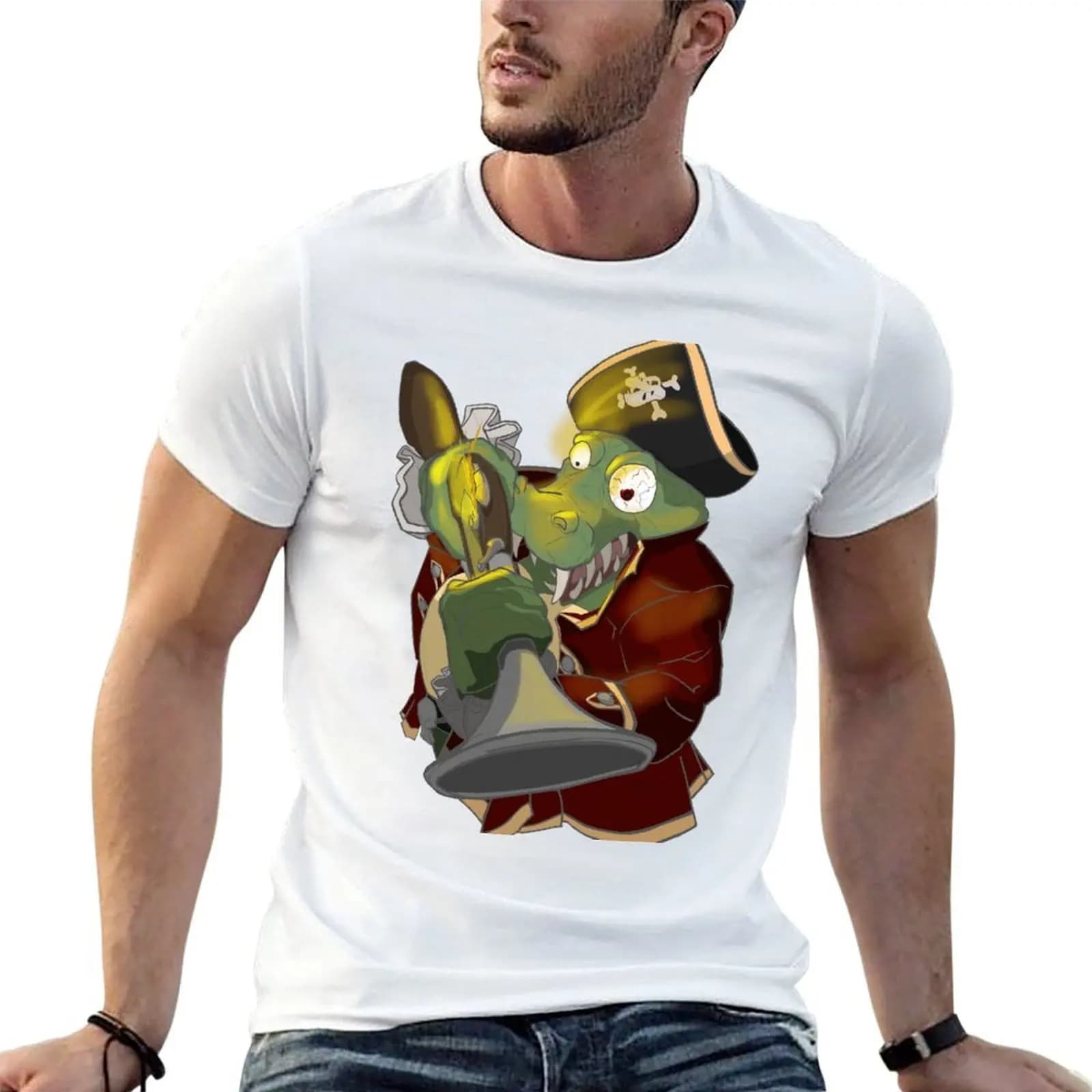 Captain K Rool T-Shirt blanks blue archive t shirts for men