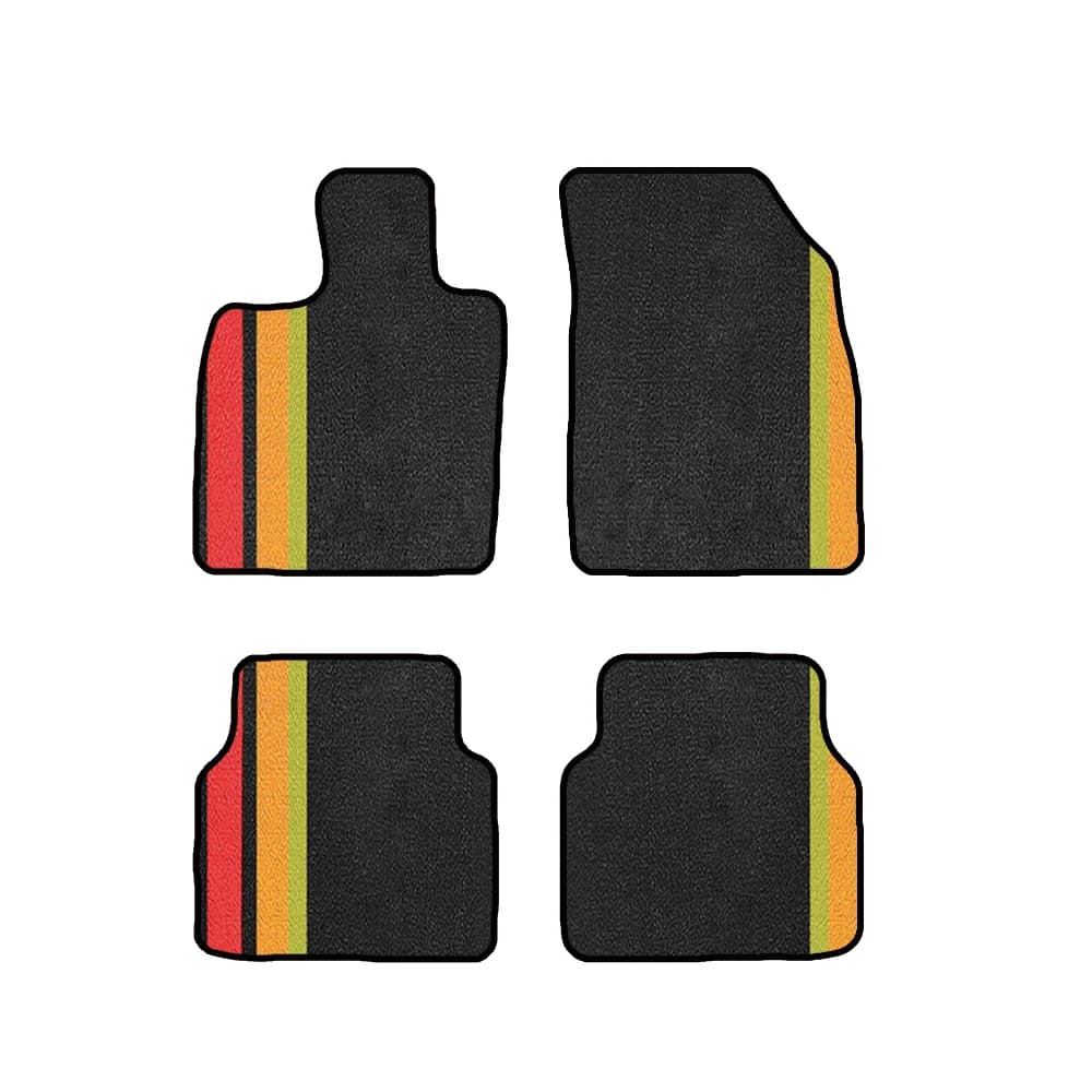 For Skoda Enyaq 2020-2025 Car Mats With Buttons Full Set Waterproof Non-Slip Car-Specific Mats Floor Mats Car Accessories