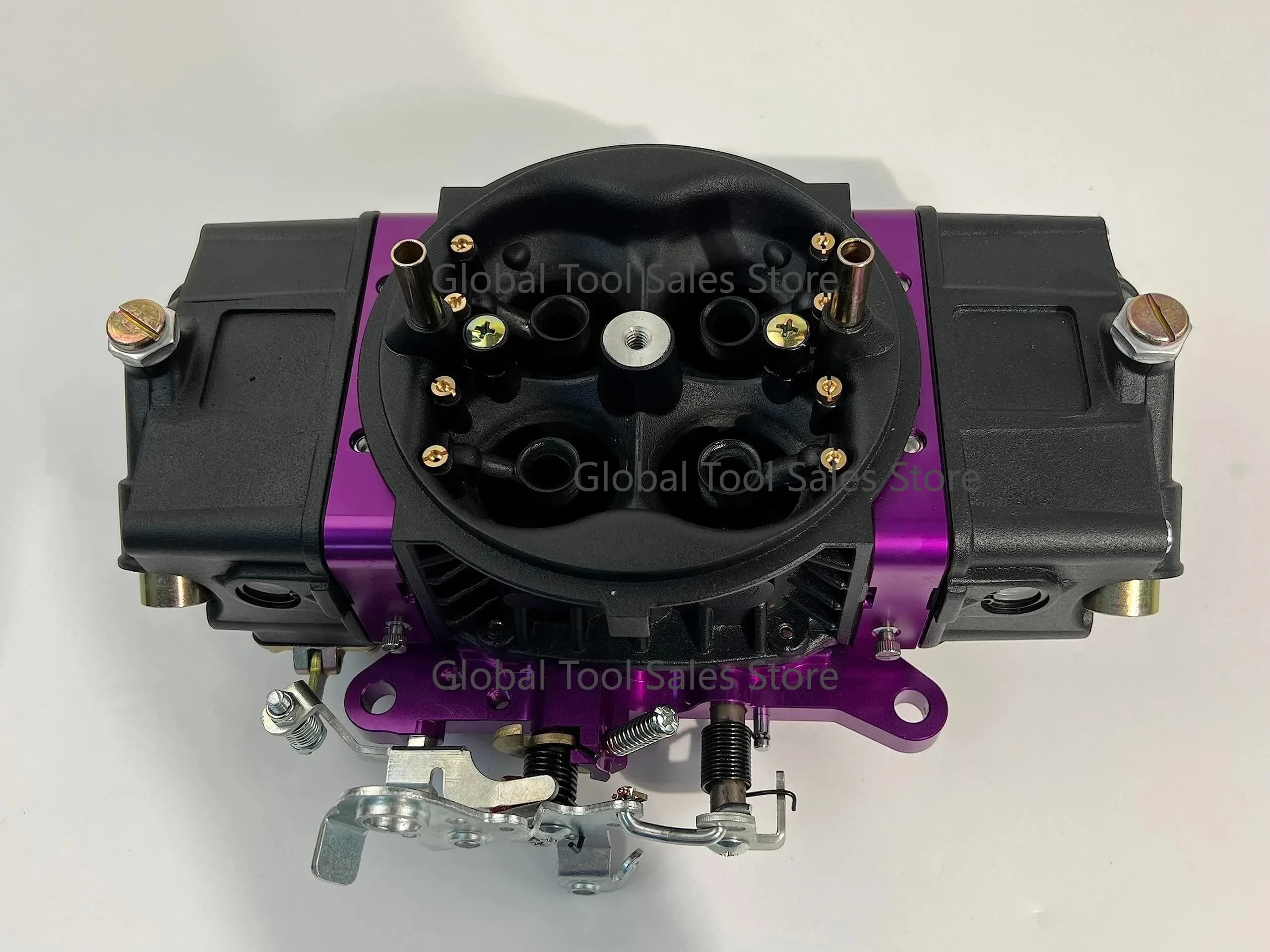 2025 hot sale 4 pieces uick Fuel 850 CFM Carburetor Carb Red Black Double Pumper BR-67332