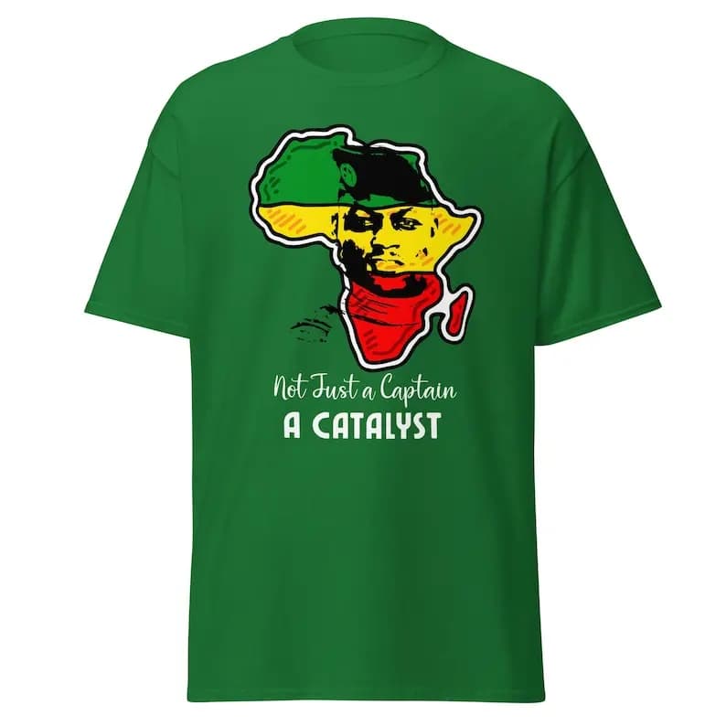 President Ibrahim Traore Catalyst T Shirt Captain Traore Burkina Faso Sahel States West Africa Graphic Inspiring Freedom Leader