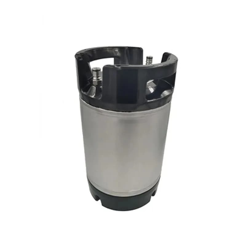 Low price 2.5 Beer Keg Rubber HandleStainless  Leak Proof Top Lid   9.5L Ball Lock Type