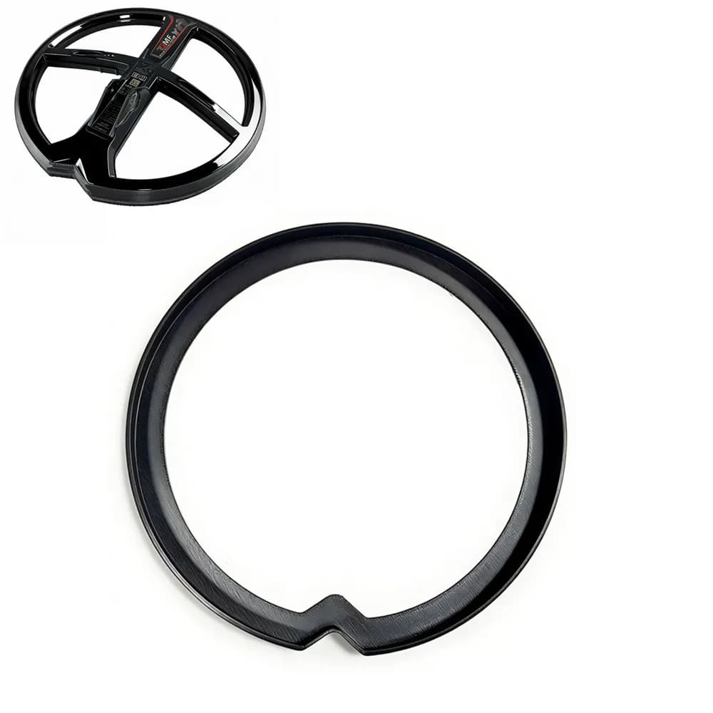 Metal Detectors Bumper 9” DD Search Coil Border Cover Outer Edge Fully Enclosed Skid Plat for XP Deus