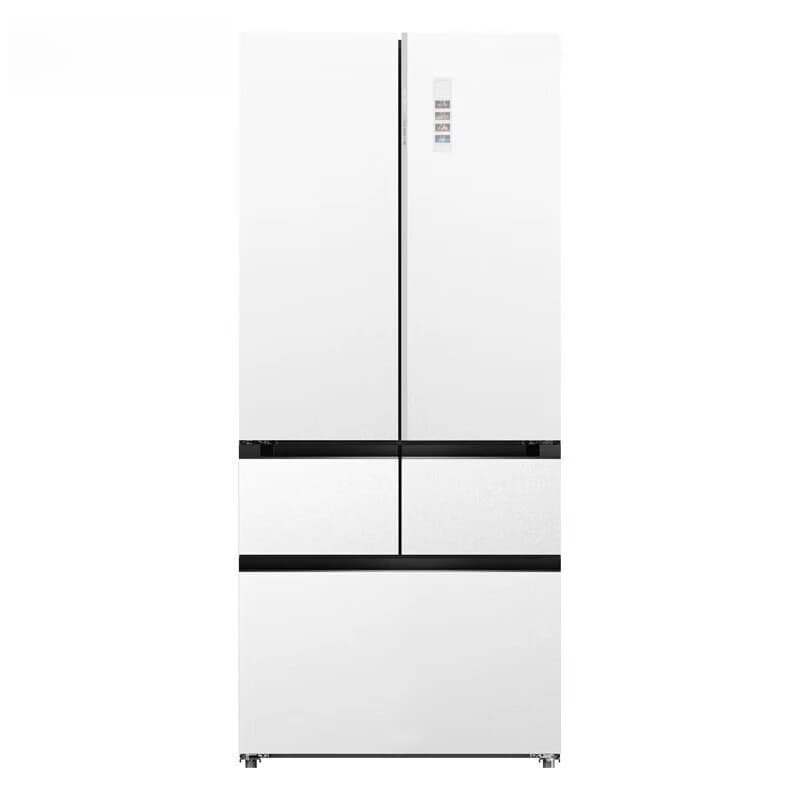 Zero flat embedded French multi-door refrigerator BCD-510WP9BDZ ice crystal white