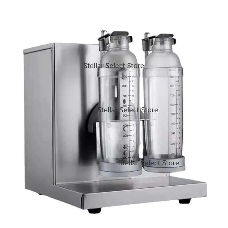 Commercial Two Cups Milk Tea Shaker Auto Mixer Bubble Tea Shaking Machine