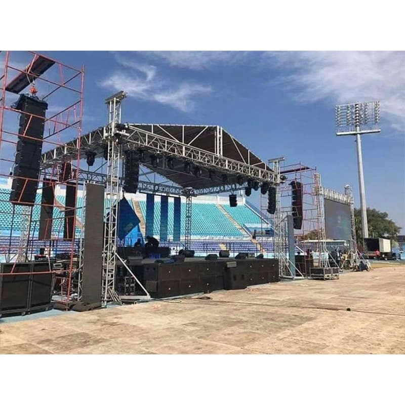 【Factory Wholesale】Hot Selling Wholesale Event Truss Stage Aluminum Concert Stage Podium Roof Truss Stage Truss Display