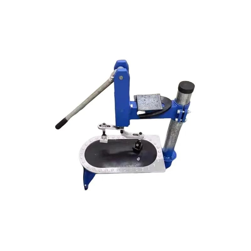 Manual flat bottoming machine, shoe making machinery, simple flat bottoming machine