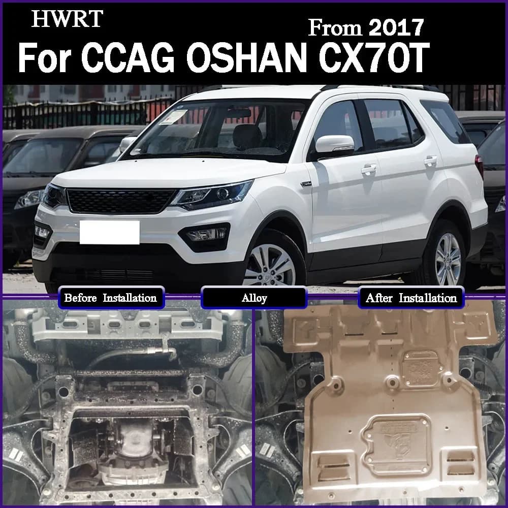 Car Underbody Protection Plate Suitable For CCAG OSHAN‌ CX70T 2017 1.5T Engine Underguard Underbody Protection Plate