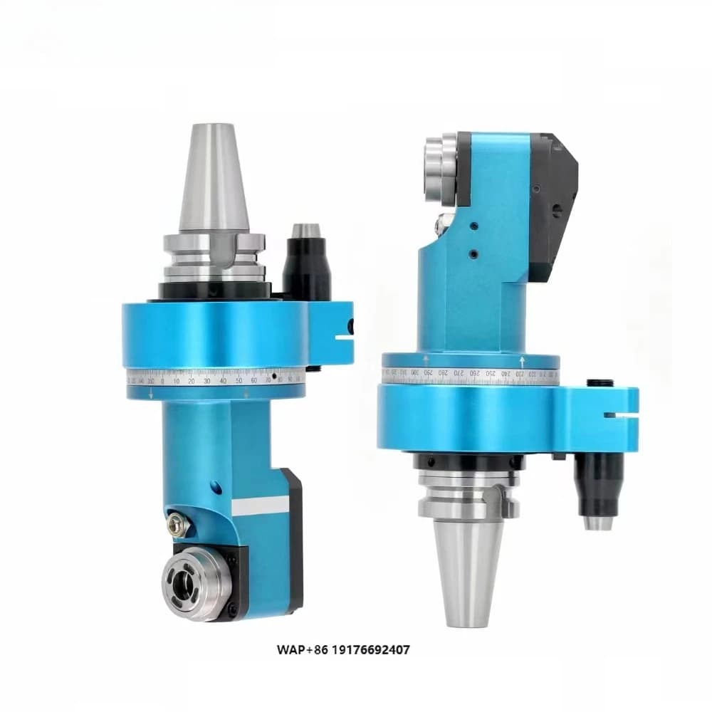 Lweier  Any Angle Lightweight ER20 Milling Head CNC Milling Head Custom ISO BT CAT SK HSK Tool Holder for Milling Machines