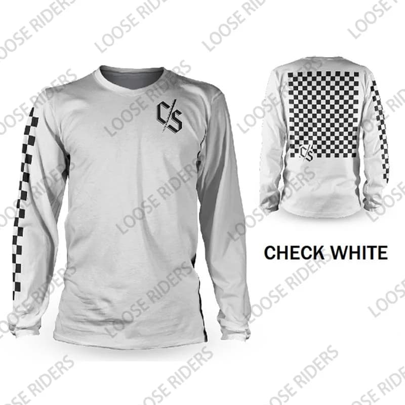 Loose Rider Bike Jersey, Mountain Bike, Motorcycle, Biker Shirt, MTB, Team BMX Downhill Long Sleeve Sweatshirt