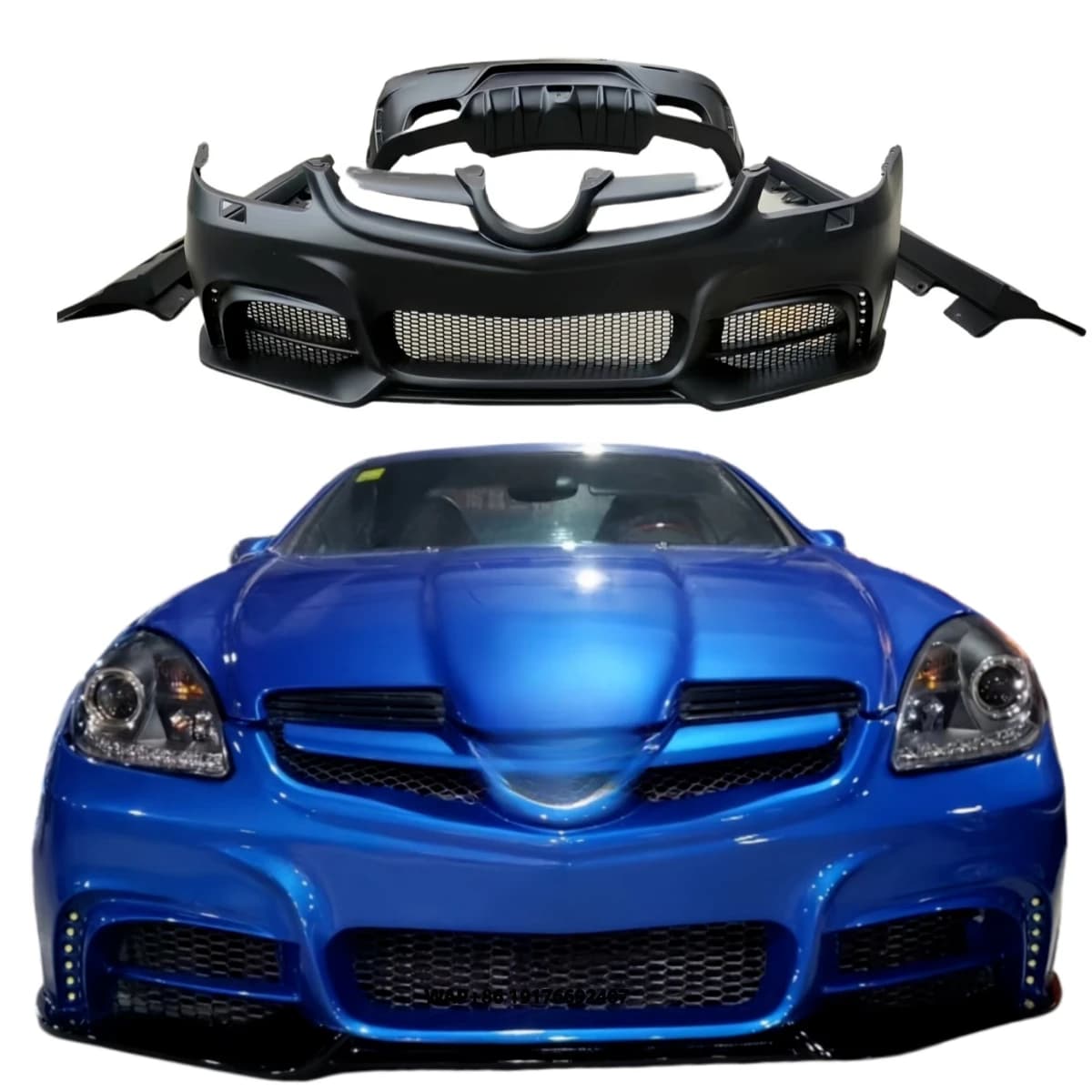 High Quality Body Kit for SLK R171 Front and Rear Bumpers, Fenders, Side Skirts, Rear Spoiler, Spoiler