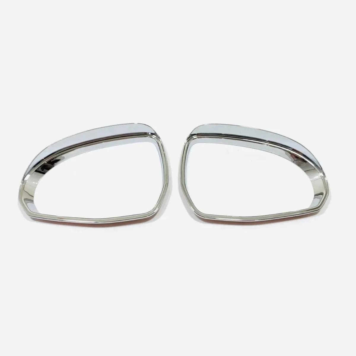 2pcs Rearview Mirror Rain Visors for 22 Mercedes C-Class, Chrome ABS, Fit 23 GLC 24 E-Class