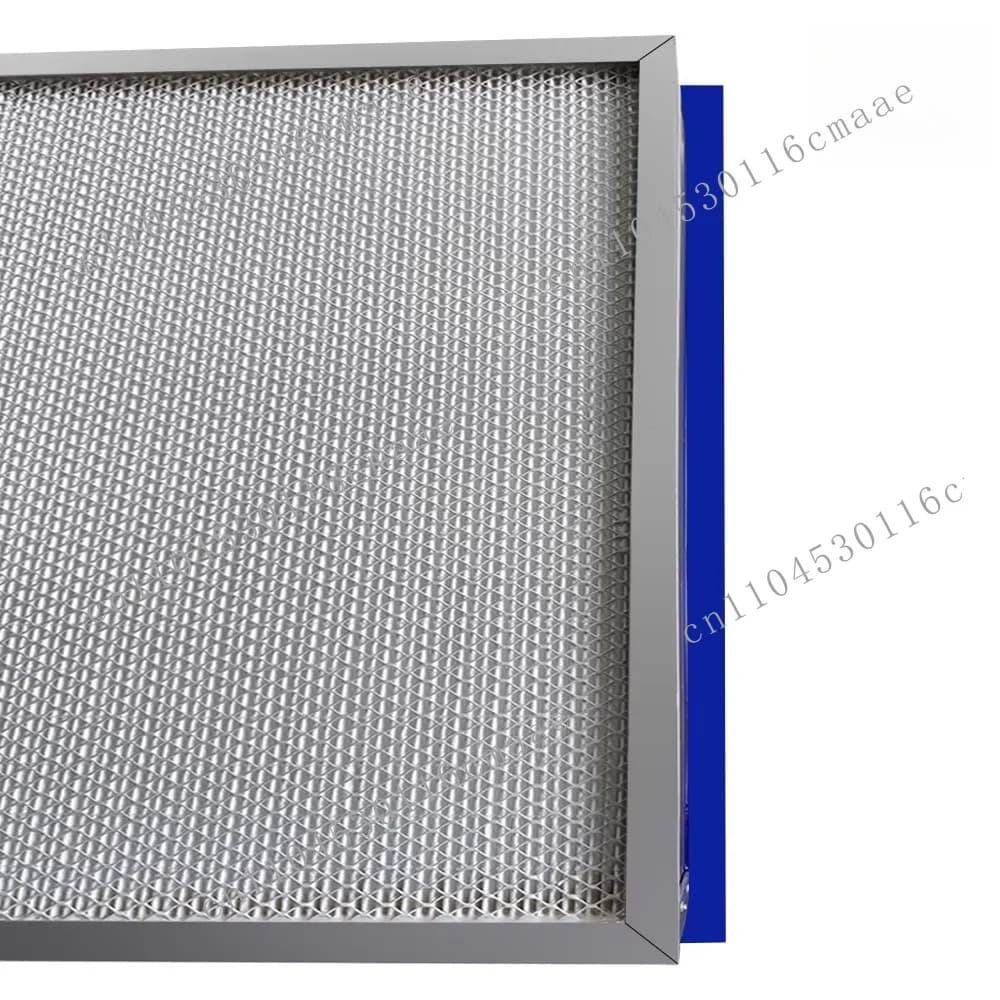 Filters: H13 H14 aluminum frame paper separator, HVAC for hospital cleanrooms, and AHU air conditioning industry air filters