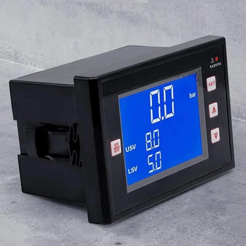 220V LFDS65 Digital Display 110-220 Volts Adjustable Vacuum Negative Pressure Air Pressure Water Pressure Switch Controller