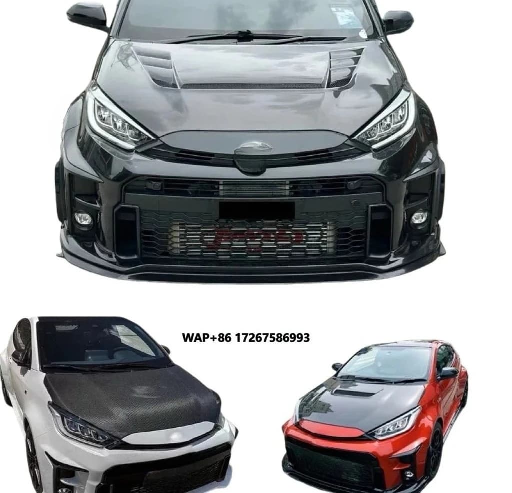 Carbon FiberBonnet Engine Hood for  GR Yaris
