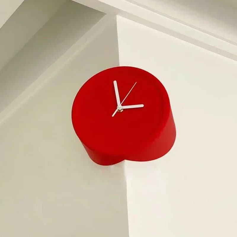 Modern Corner Wall Clocks Minimalist Wall Art Clock Bedroom Mechanism Silent Watches Living Room Luxury Desktop Watch Home Decor