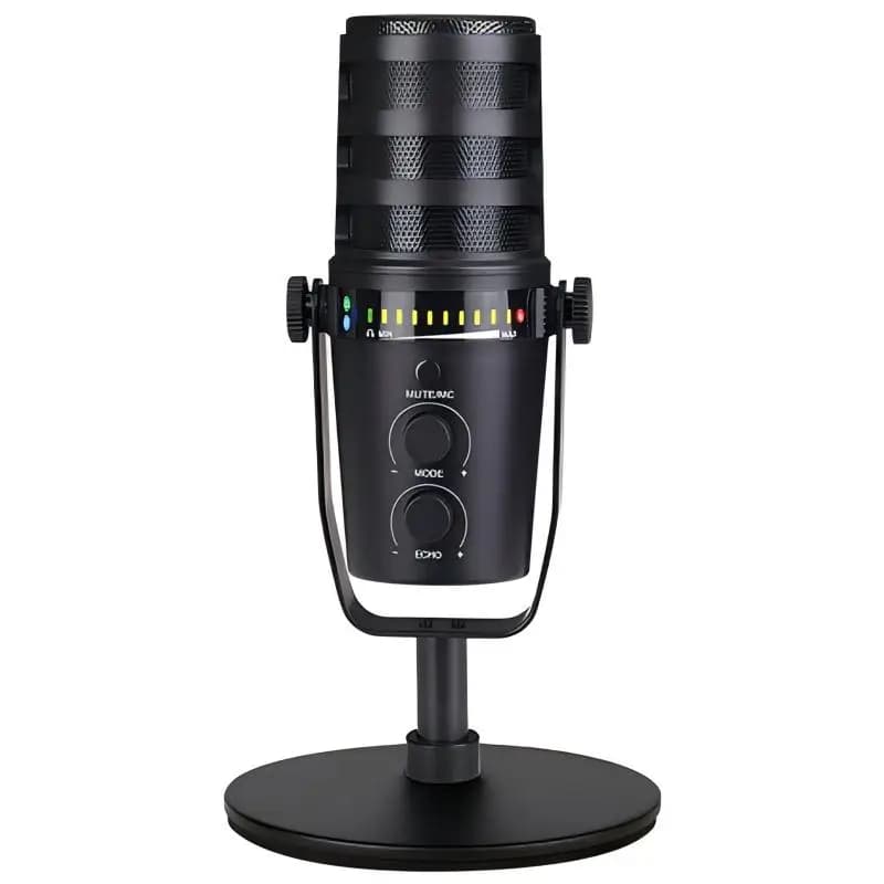 USB Gaming Microphone Set Condenser PC Microphone Streaming Podcasts PC Microphone Kit Mute Button Gaming Headphone Jack