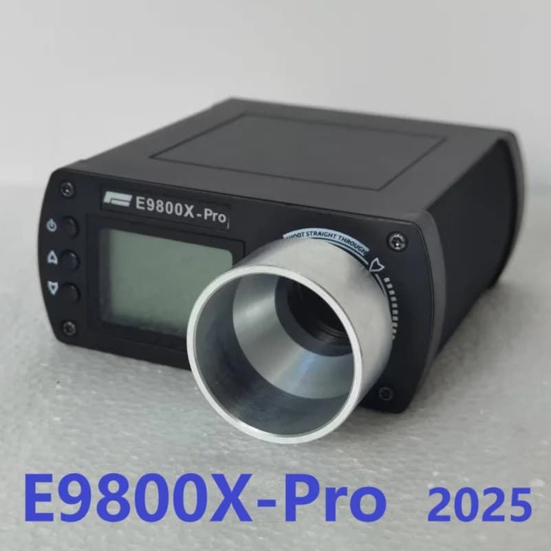 E9800X-Pro Bullet Firing Speed Chronograph LCD Chronoscope Is Upgraded Version of the E9800X Speed Tester Measuring Instruments