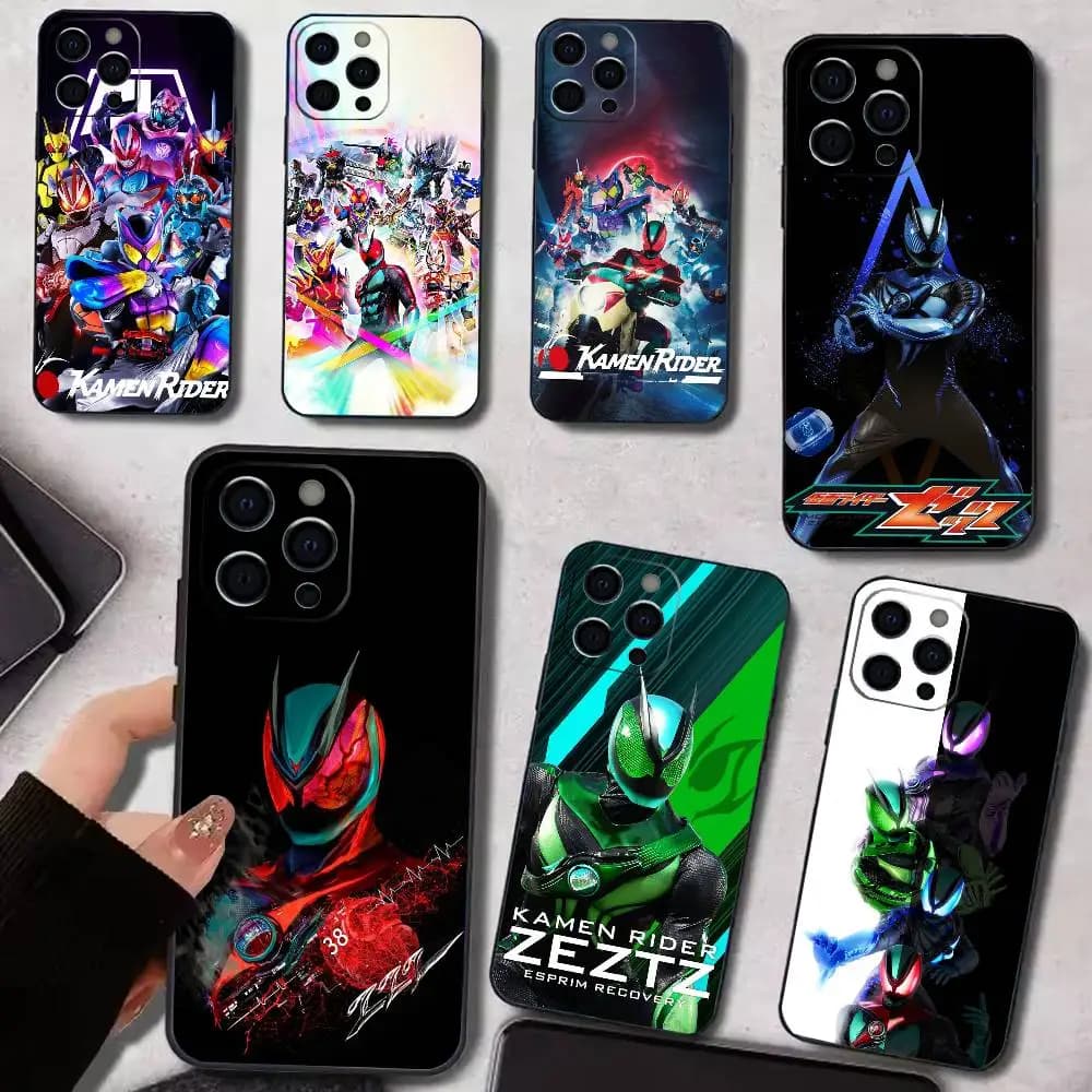 Anime K-Kamen R-Rider ZeztzS  Phone Case Silicone Soft For IPhone 17 16 15 14 13 12 11 X XR Plus Pro Max Plus