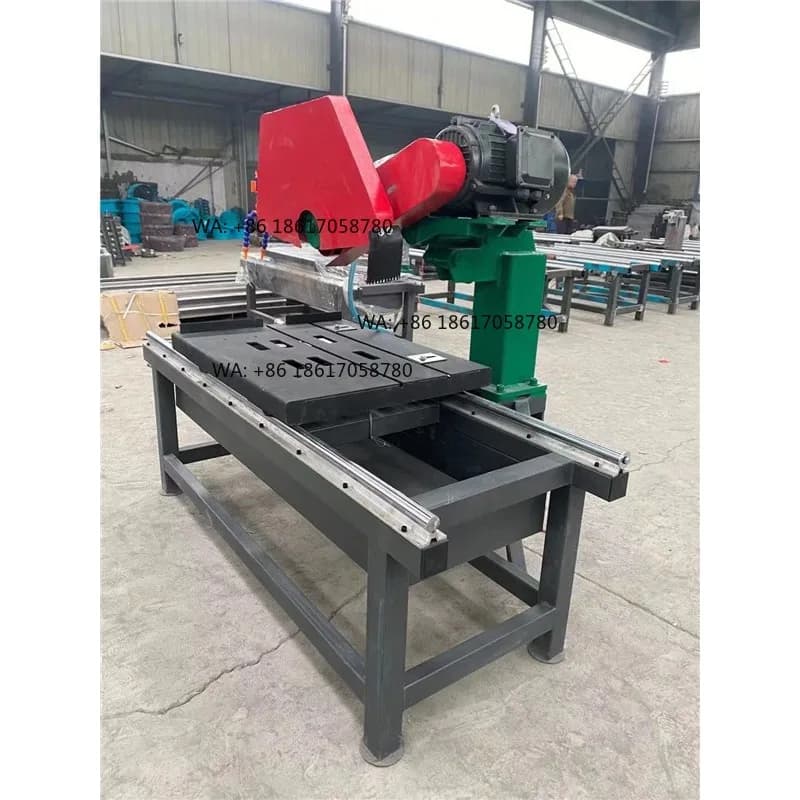 Heavy-Duty Stone Cutting Machine 230mm Max Cutting Thickness 30~50pcs/h Production Capacity for Granite Quarry Processing