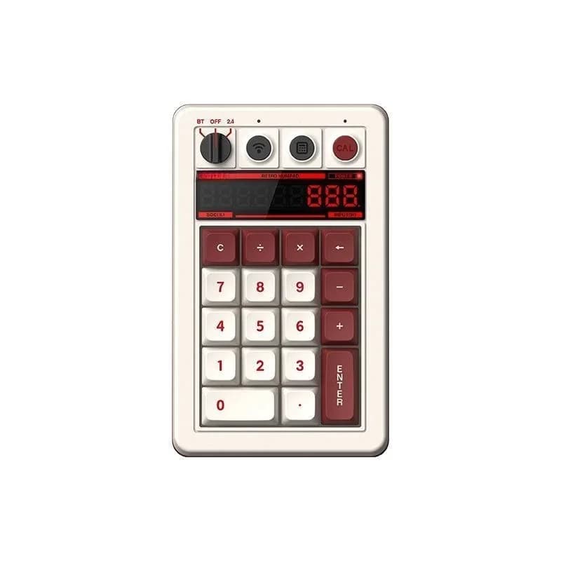 Keypad 18-key retro mechanical game keyboard wired wireless connection Bluetooth three-mode