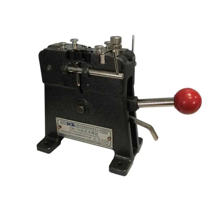 Professional China Factory Copper Wire Cold Welding Machine CH-30 Model 0.38-1.25mm J3 Dies 40.5kg