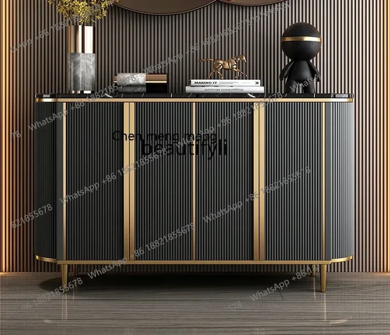 182Q Light luxury entrance, dining side cabinet, living room partition, household entrance, locker entry foyer decorative cabine