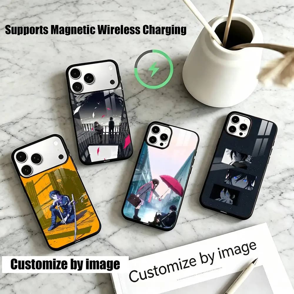 Hot Anime N-Noragamis  Phone Case For iPhone18,17,16,15,14,13Plus,Pro Compatible with magnetic wireless charging