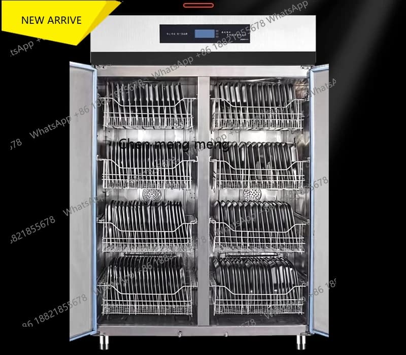 M138 Commercial Large Capacity Hot Air Circulation Restaurant Catering Large Vertical Stainless Steel Bowl Cabinet