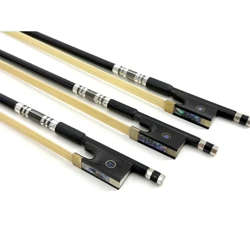 Playing, cross-border foreign trade, violin black carbon fiber bow, carbon, not easy to deform violin bow