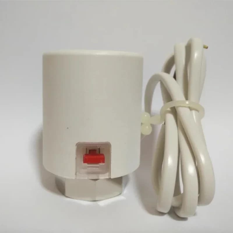Water separator, electric actuator, floor heating temperature control solenoid valve