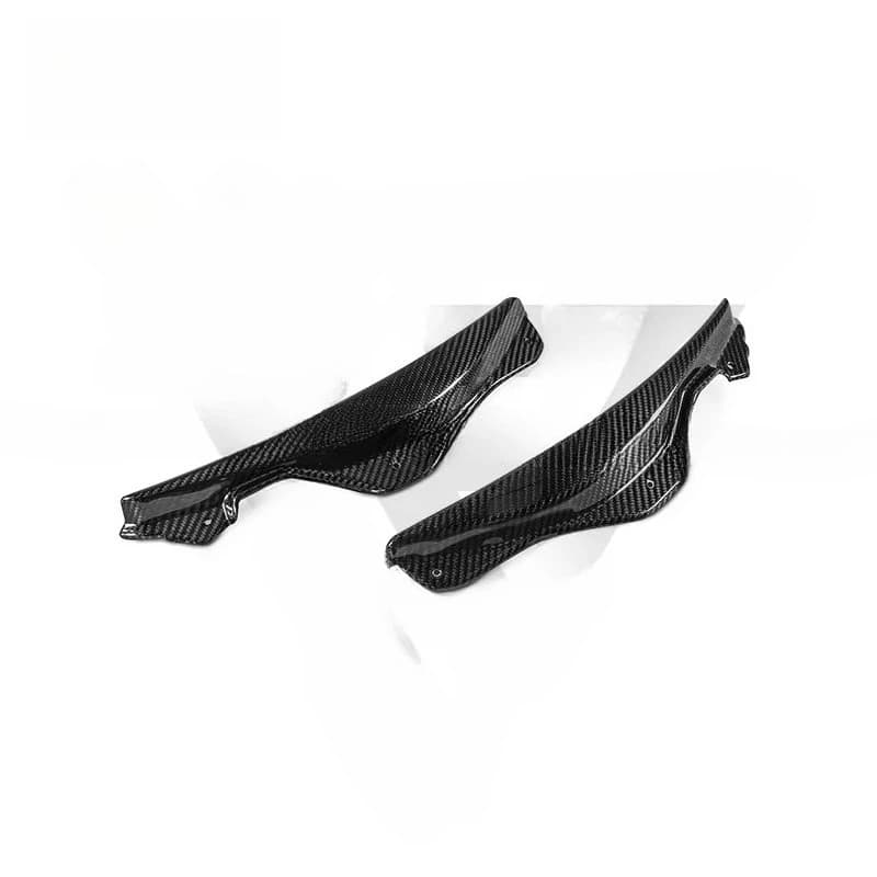 OEM Style Dry Carbon Fiber Car Parts Front Bumper Attachment Lateral for  SF90 2019-2022 Carbon Canards