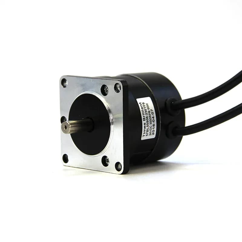 DC brushless motor set can be connected to an external potentiometer to adjust the speed of three gears